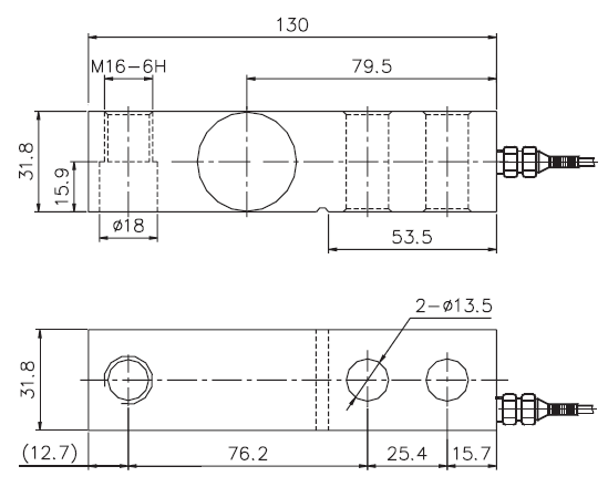 廣測YZC-320C產(chǎn)品尺寸圖